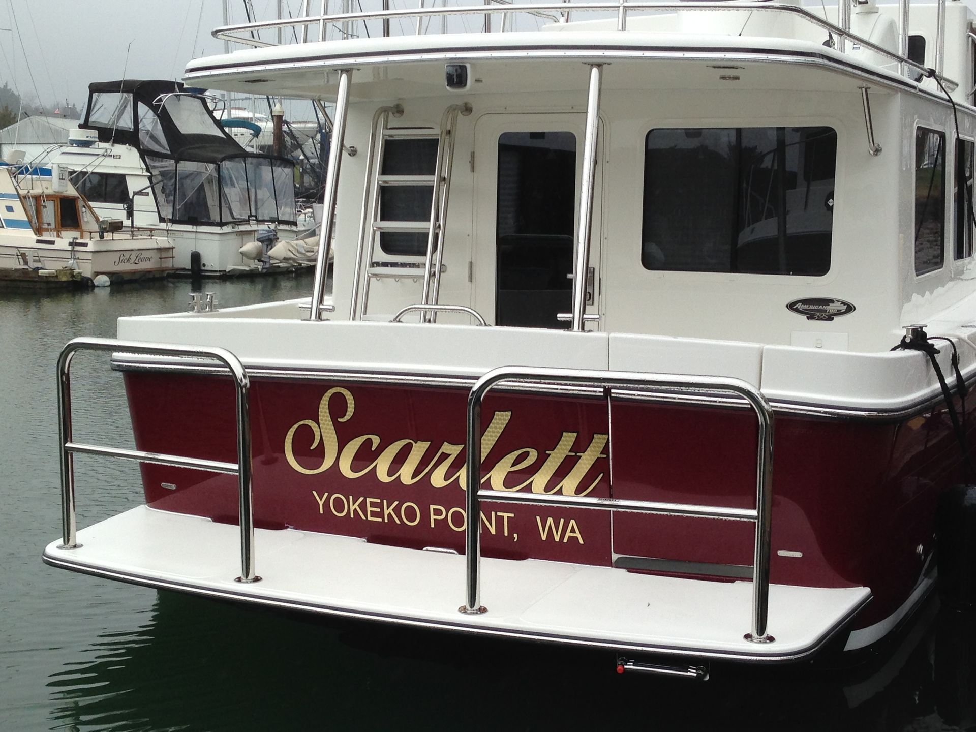 Swim Platform Staple Rails & Marine Grab Rails by Tanner Manufacturing