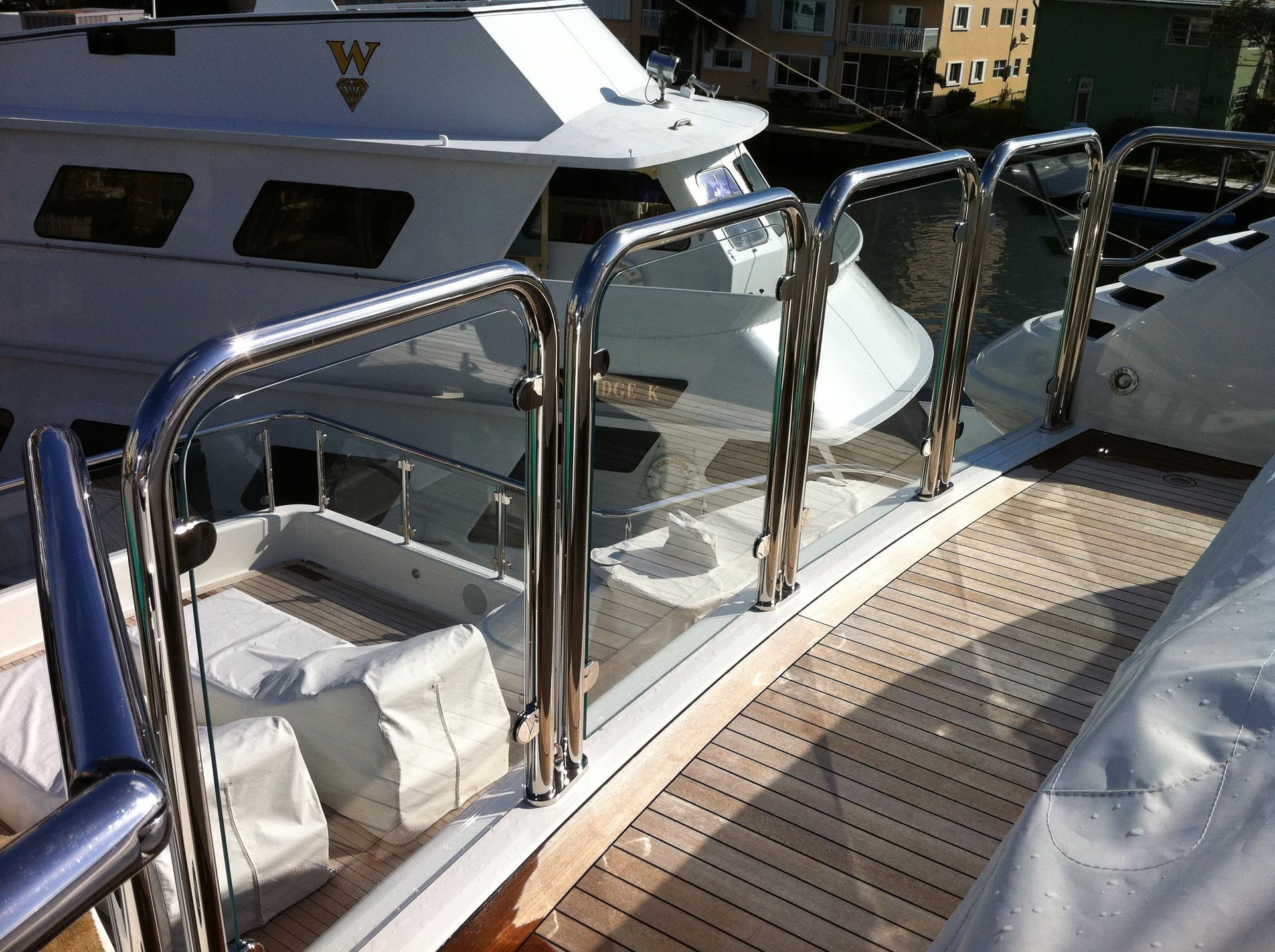 Swim Platform Staple Rails & Marine Grab Rails by Tanner Manufacturing