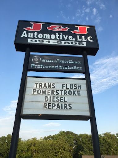 J&J Automotive Sign