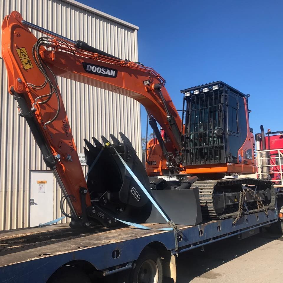 Excavator Rental Ready to be Deployed
