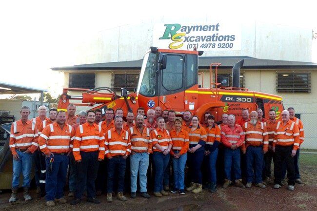 Rayment Excavations Staff — Excavation in Gladstone, QLD