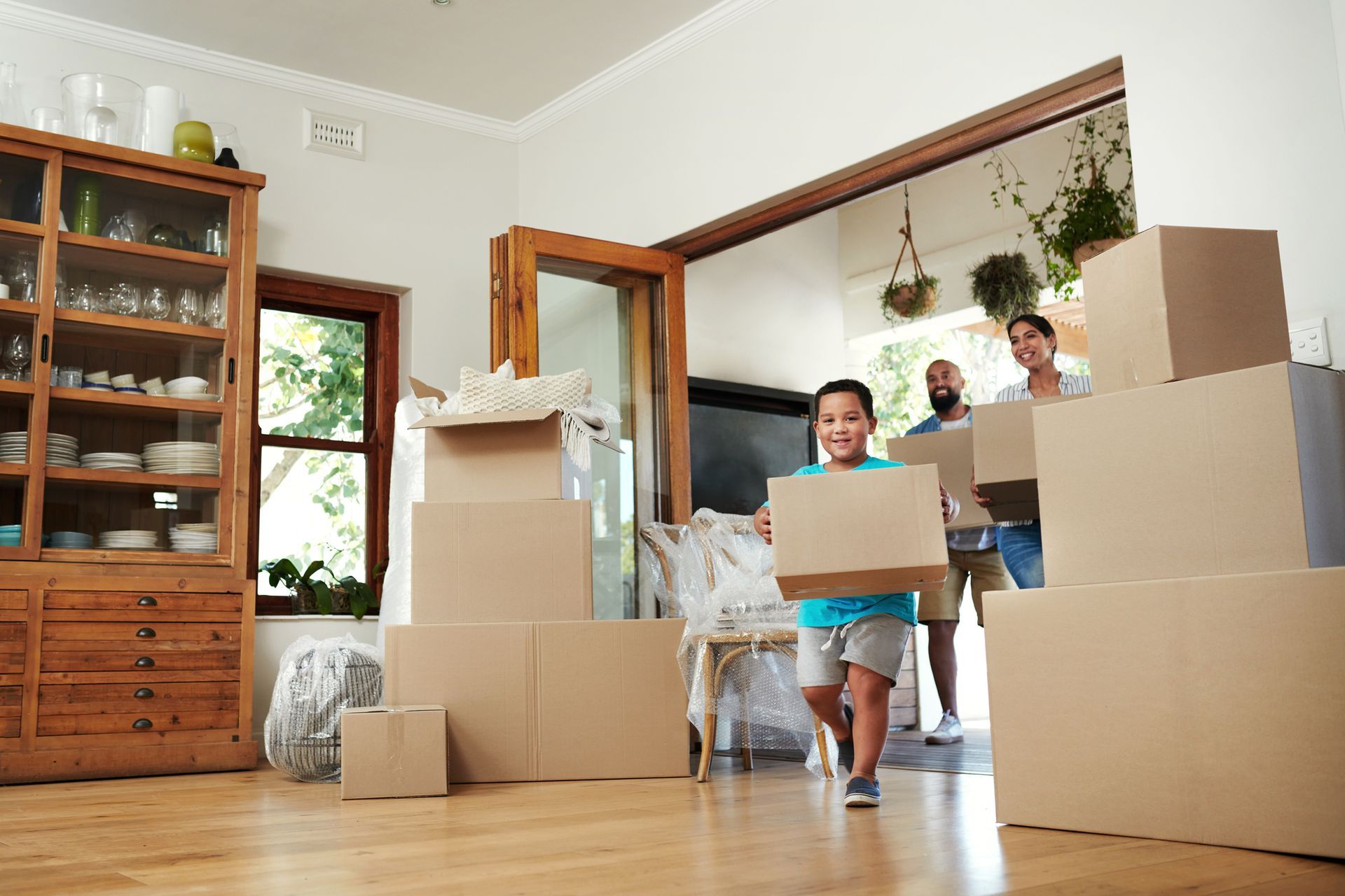 Happy Family Moving — Downers Grove, IL — Leibundguth Storage and Vanlines, Inc.
