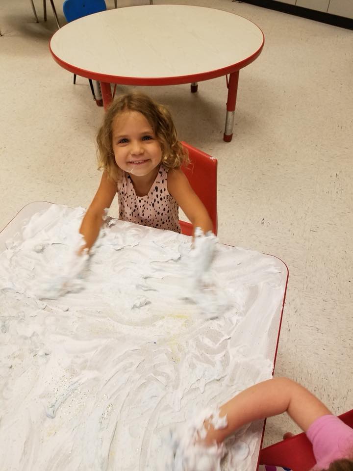 Boy Playing Magnets Toy — Potomac, MD — Little Acorns Early Learning Center