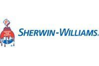 The logo for sherwin williams is a bottle of paint.