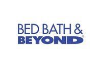 A bed bath and beyond logo on a white background.