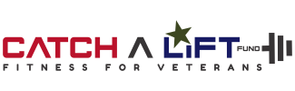 The logo for catch a lift fitness for veterans