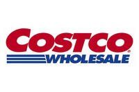 A costco wholesale logo on a white background.