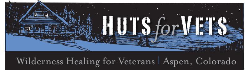 Huts for vets wilderness healing for veterans in aspen colorado