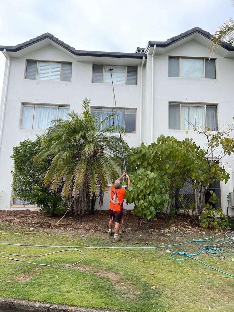 Cleaned Exterior Ceiling — Excess Cleaning in Molendinar, QLD