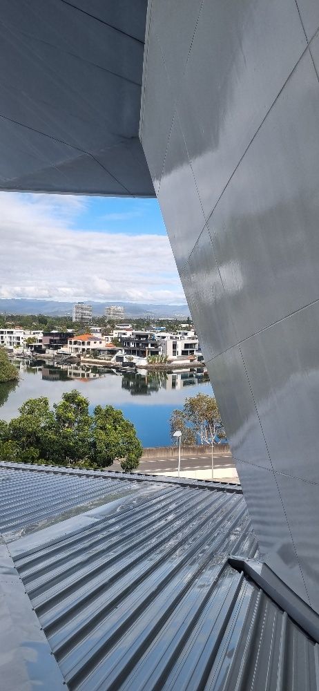 View of the City From the Roof of a Building — Excess Cleaning in Sanctuary Cove, QLD