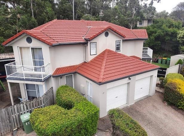 Newly Cleaned Tiled Roof — Excess Cleaning in Northern Rivers, NSW