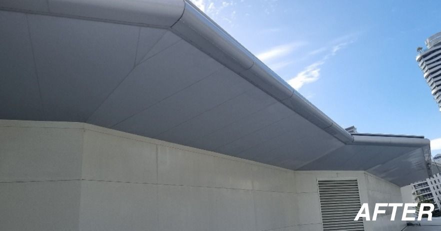 Empty Volleyball Court — Excess Cleaning in Robina, QLD