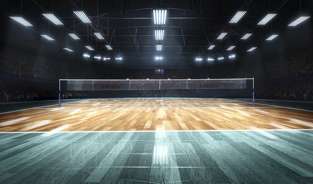 Empty Volleyball Court — Excess Cleaning in Robina, QLD