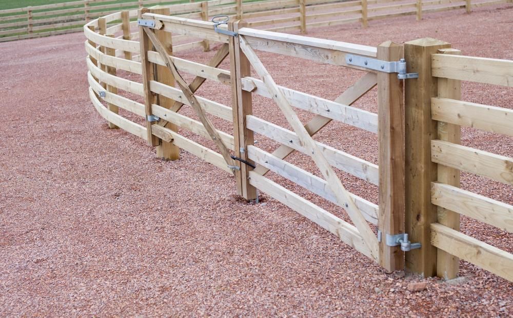 A Wooden Fence With Wooden Gate — SMH Valley Fencing & Maintenance In Millfield, NSW