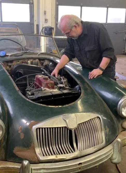 Our Mechanic Repairing Vehicle at Kightlinger Auto Service - Conneaut Lake Auto Repair