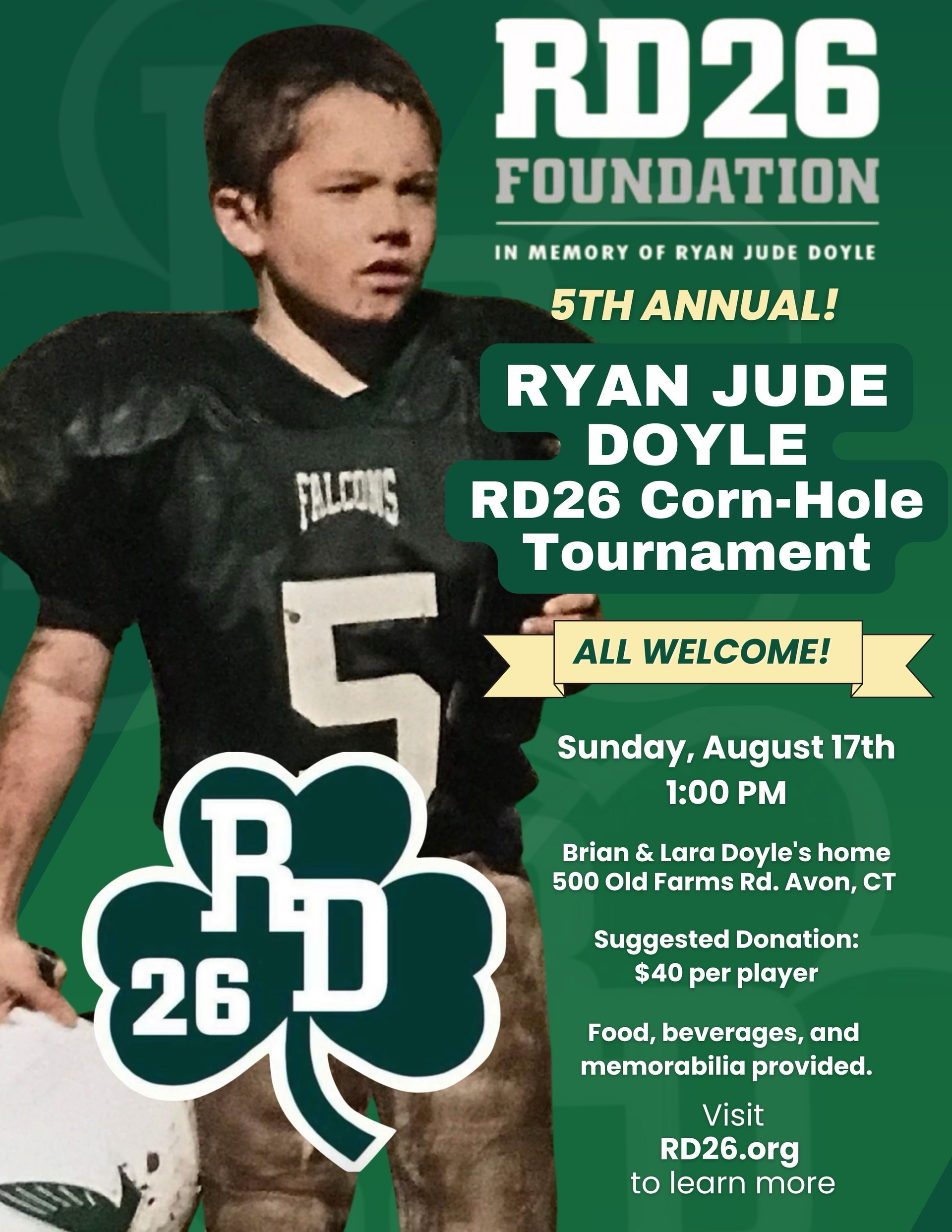 5th Annual RD26 Corn Hole Tournament