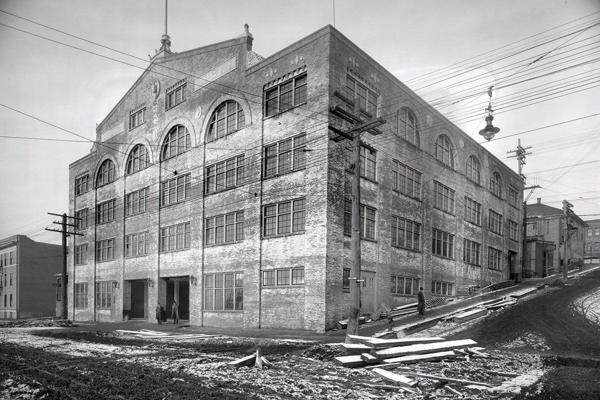 A historical image of the Union Stables.