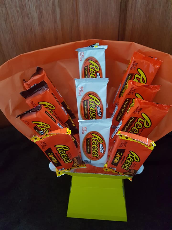 reeses chocolate mixed bouquet luton