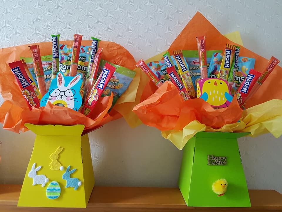 easter duo sweet bouquet gift luton