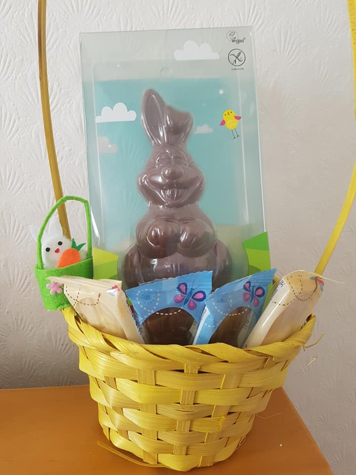 easter vegan chocolate hamper luton