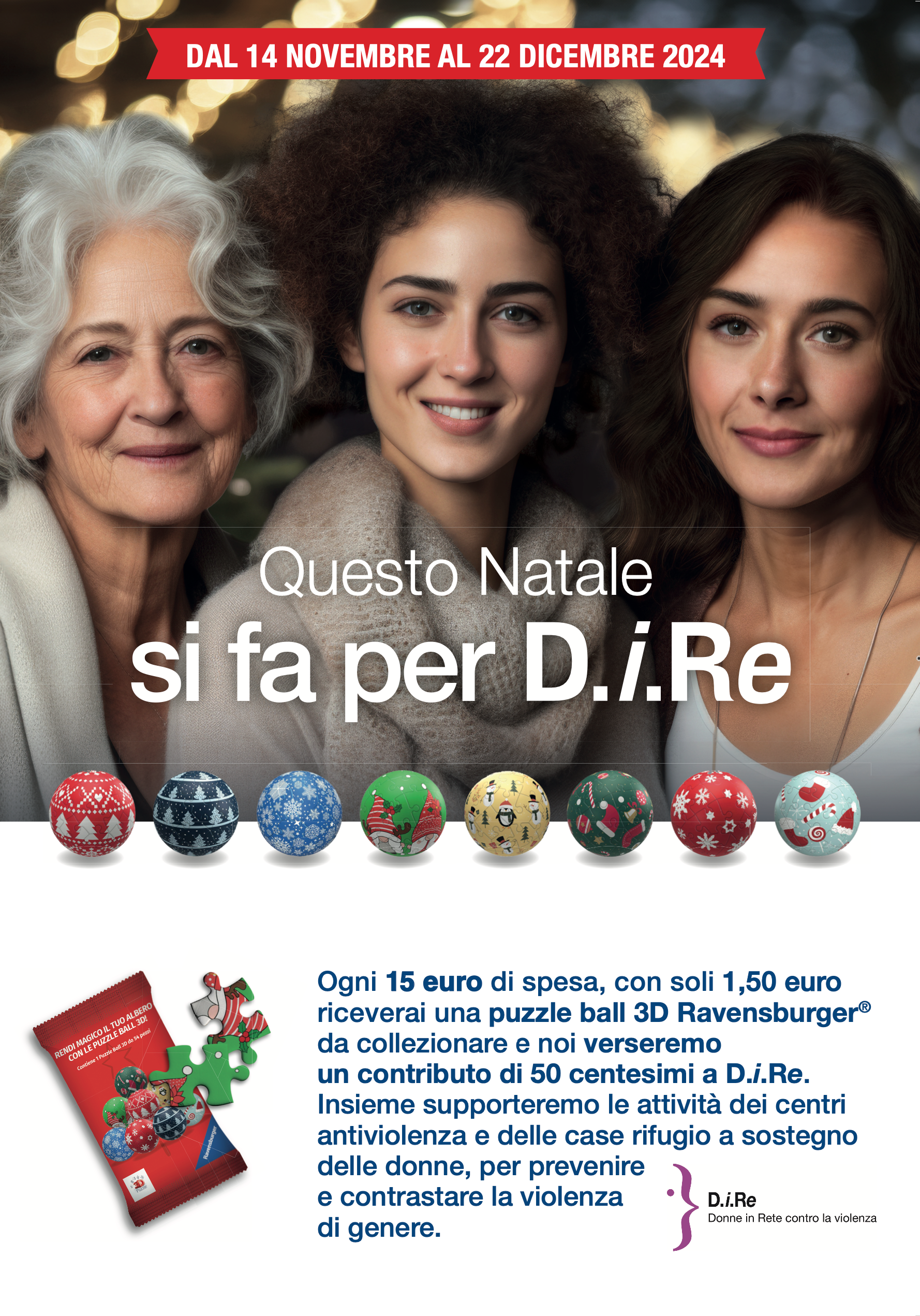 Palline di Natale per D.i.Re 