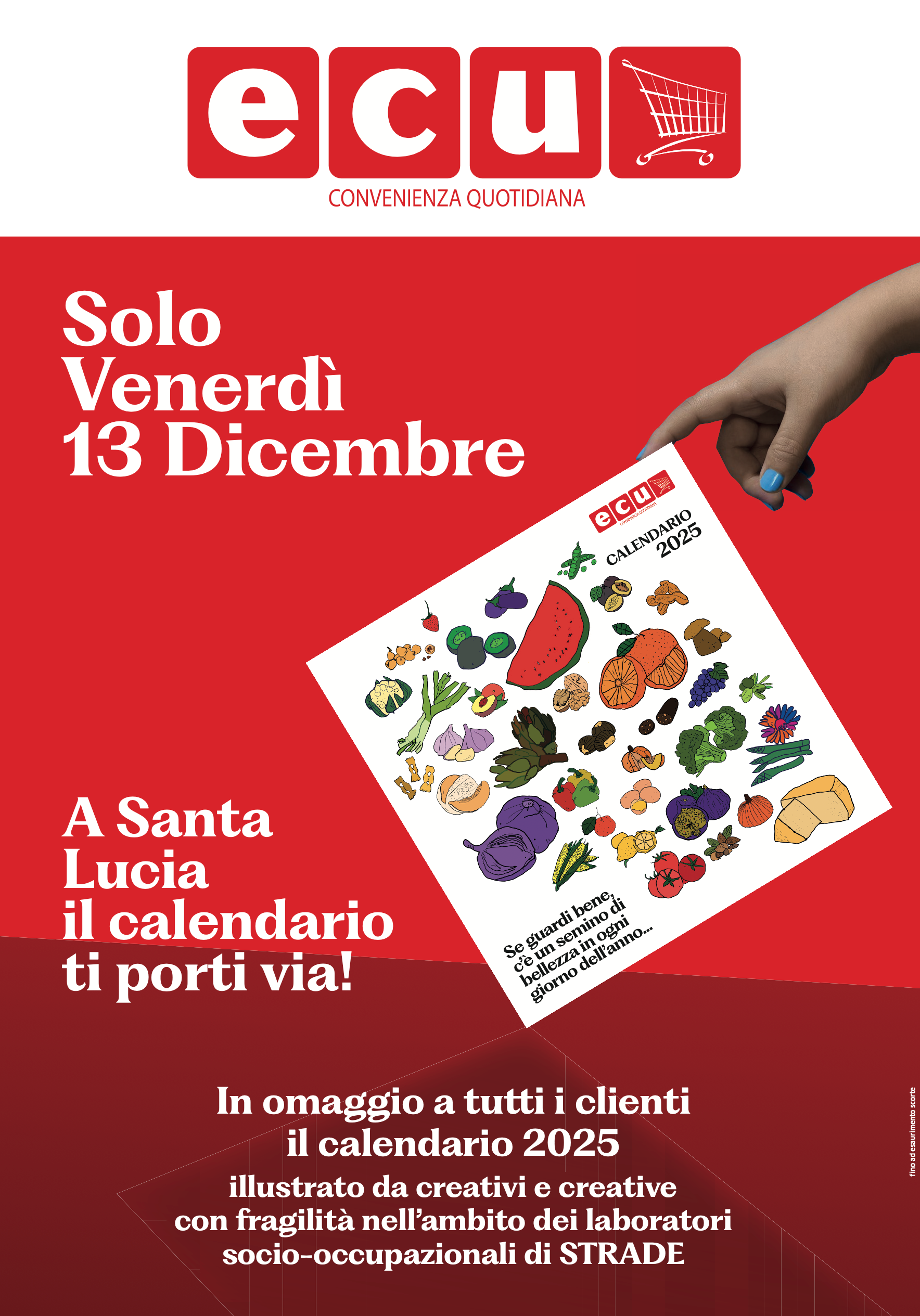 Locandina Calendario solidale ECU