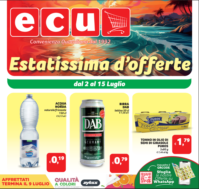 Volantino Pasqua ECU