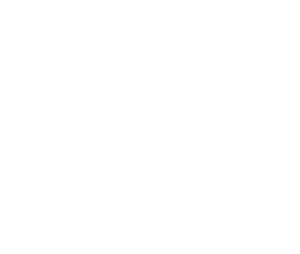 Carrello della spesa bianco ECU