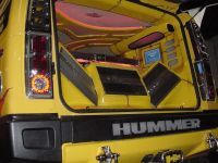 Custom Car Audio —  Customized Yellow Hummer Tinted Windows In Chicago, IL