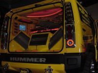 Custom Car Audio — Yellow Hummer With Customized Audio Setup In Chicago, IL
