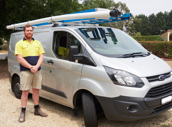 Canberra Electrician with Ford Transit Van