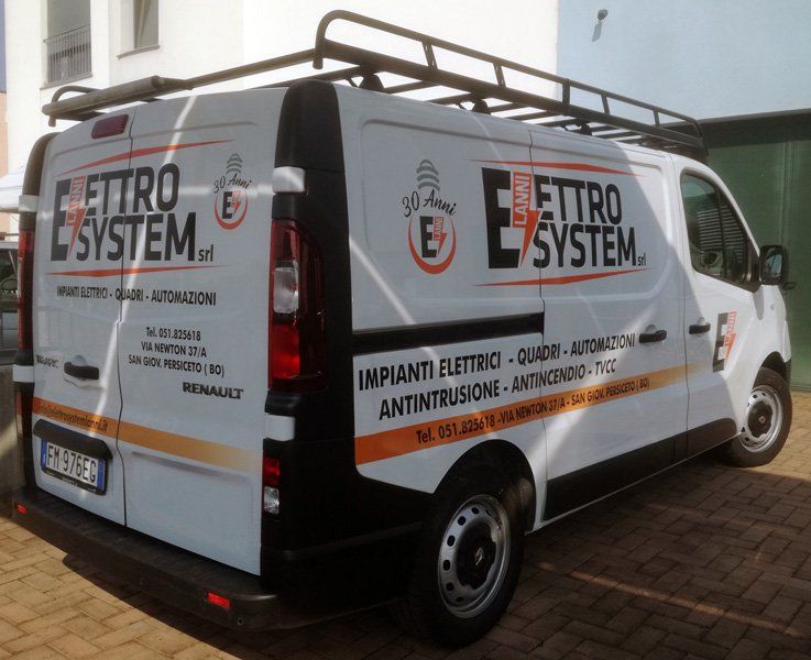 serigrafia su camioncino