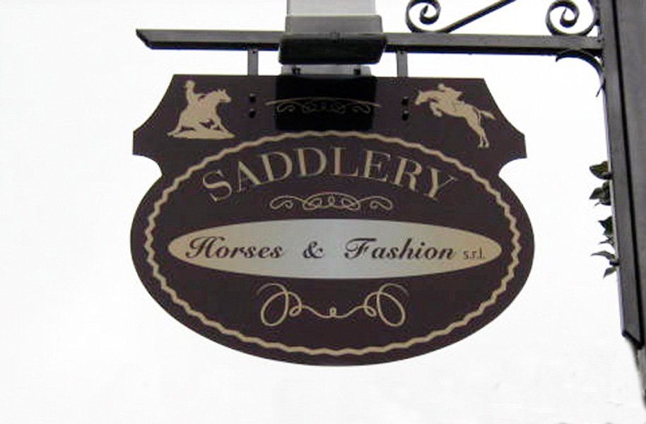 insegna ristorante stiel western