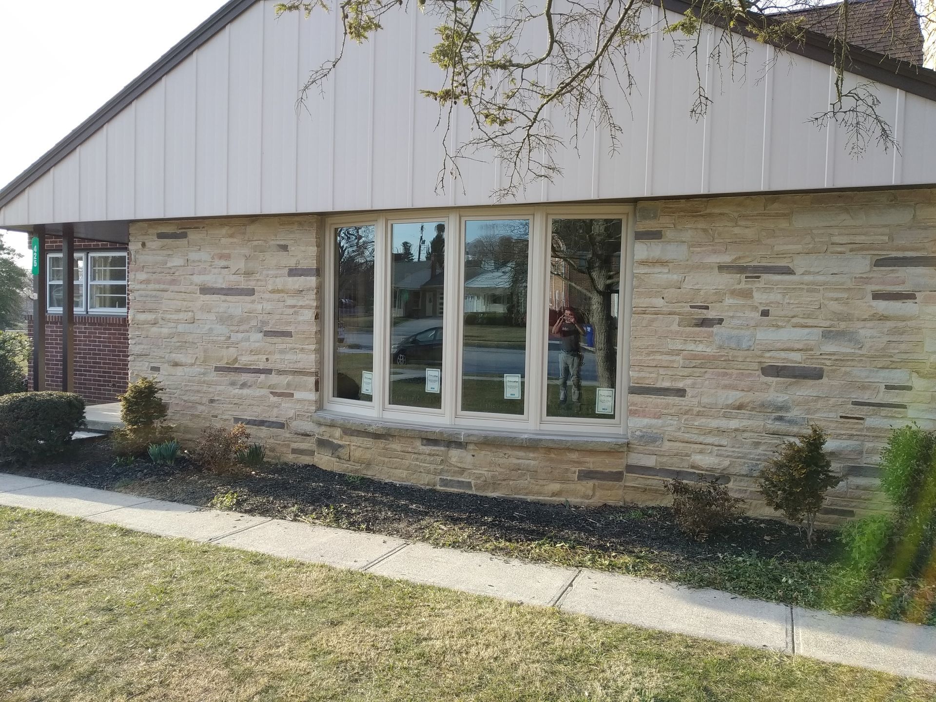 four panel bow windows