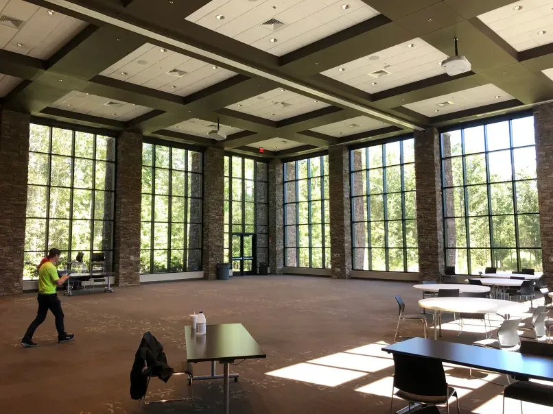 office building windows