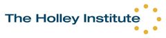 the words holley institute appear in blue with yellow dots going in a circle