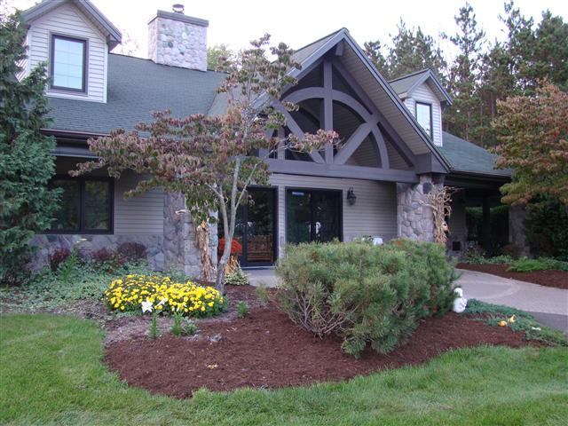 outside view of village residence