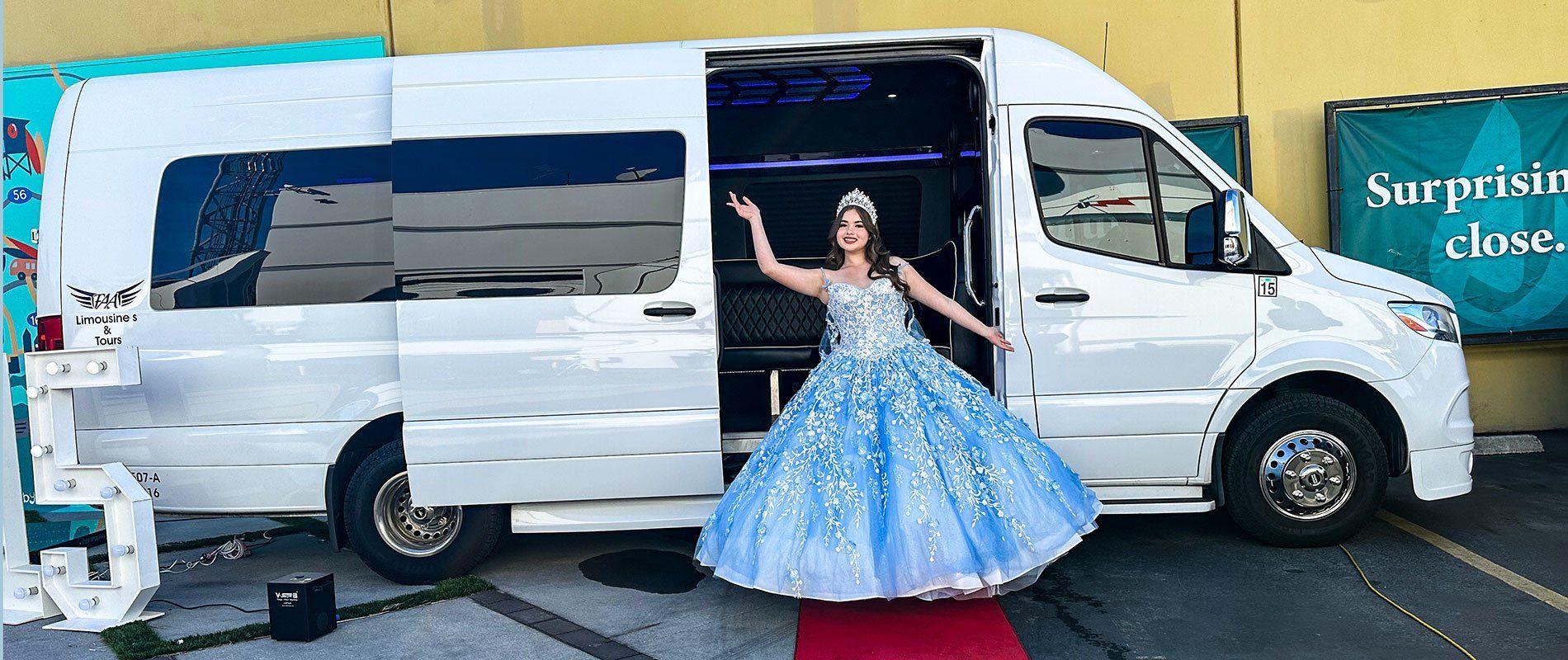 Luxury Quinceañera Limo & Party Bus Service