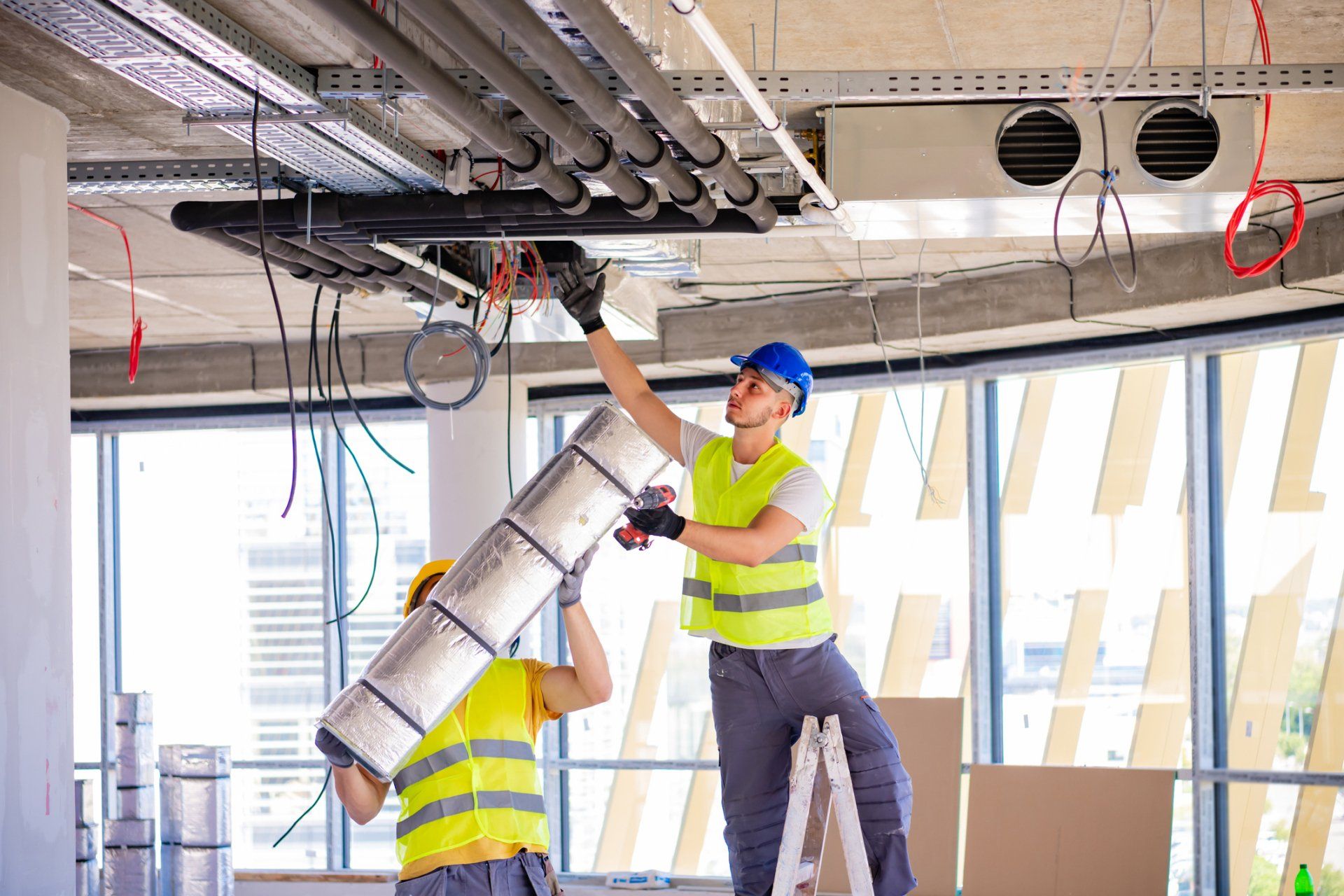 Installing Air Conditioning — Thomasville, PA — Thomas Inc. Corp