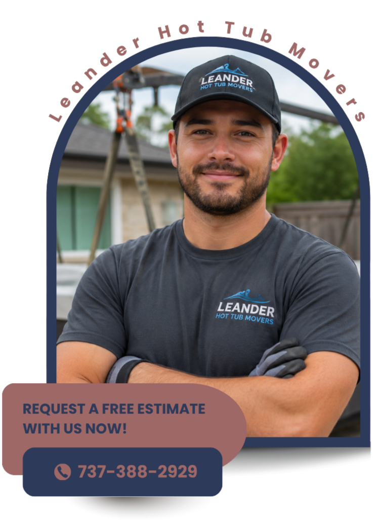 Emergency hot tub removal from damaged backyard deck structure