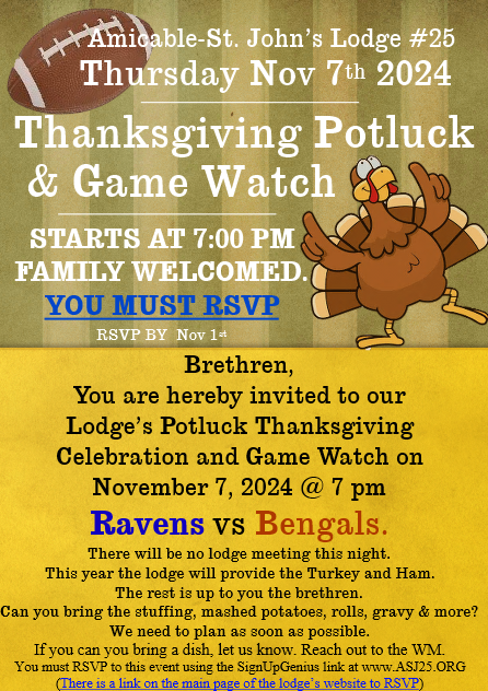 Thanksgiving Potluck