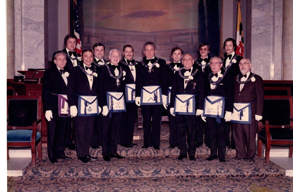 Amicable Lodge #25 officers