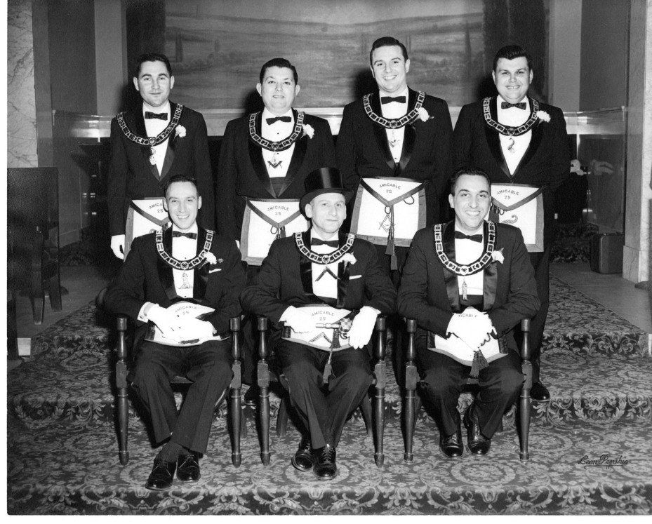 Amicable Lodge #25 officers