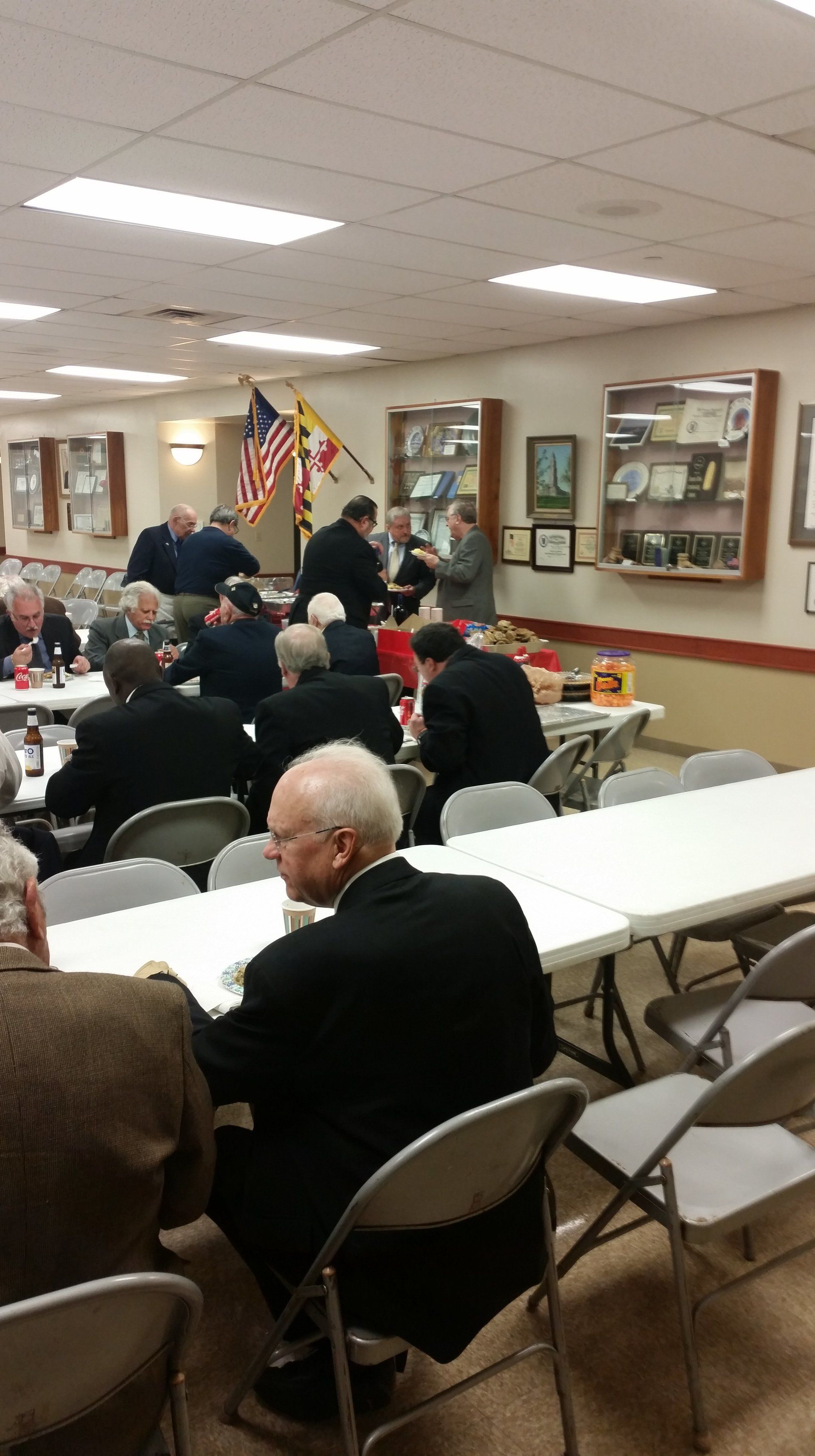 Fellowship after the meeting