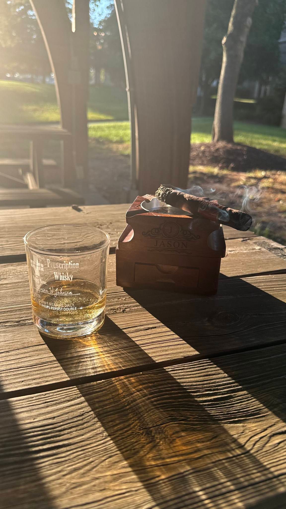 Whiskey and Cigar day