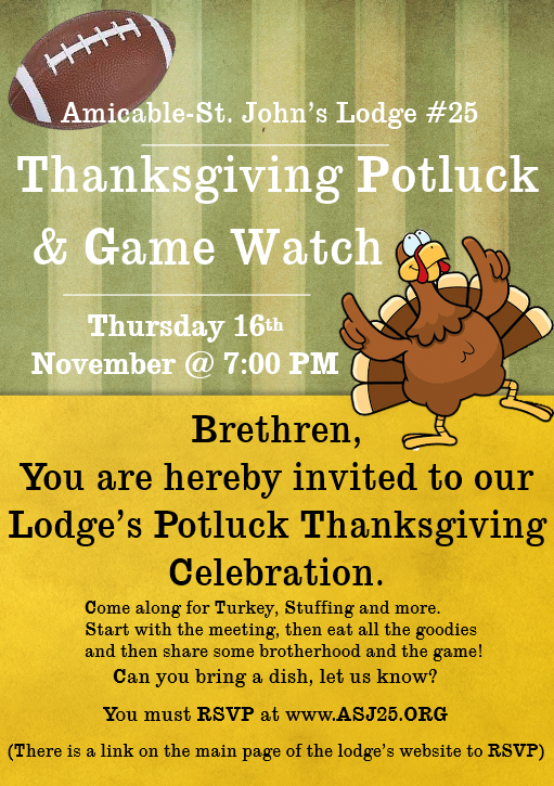 Thanksgiving Potluck