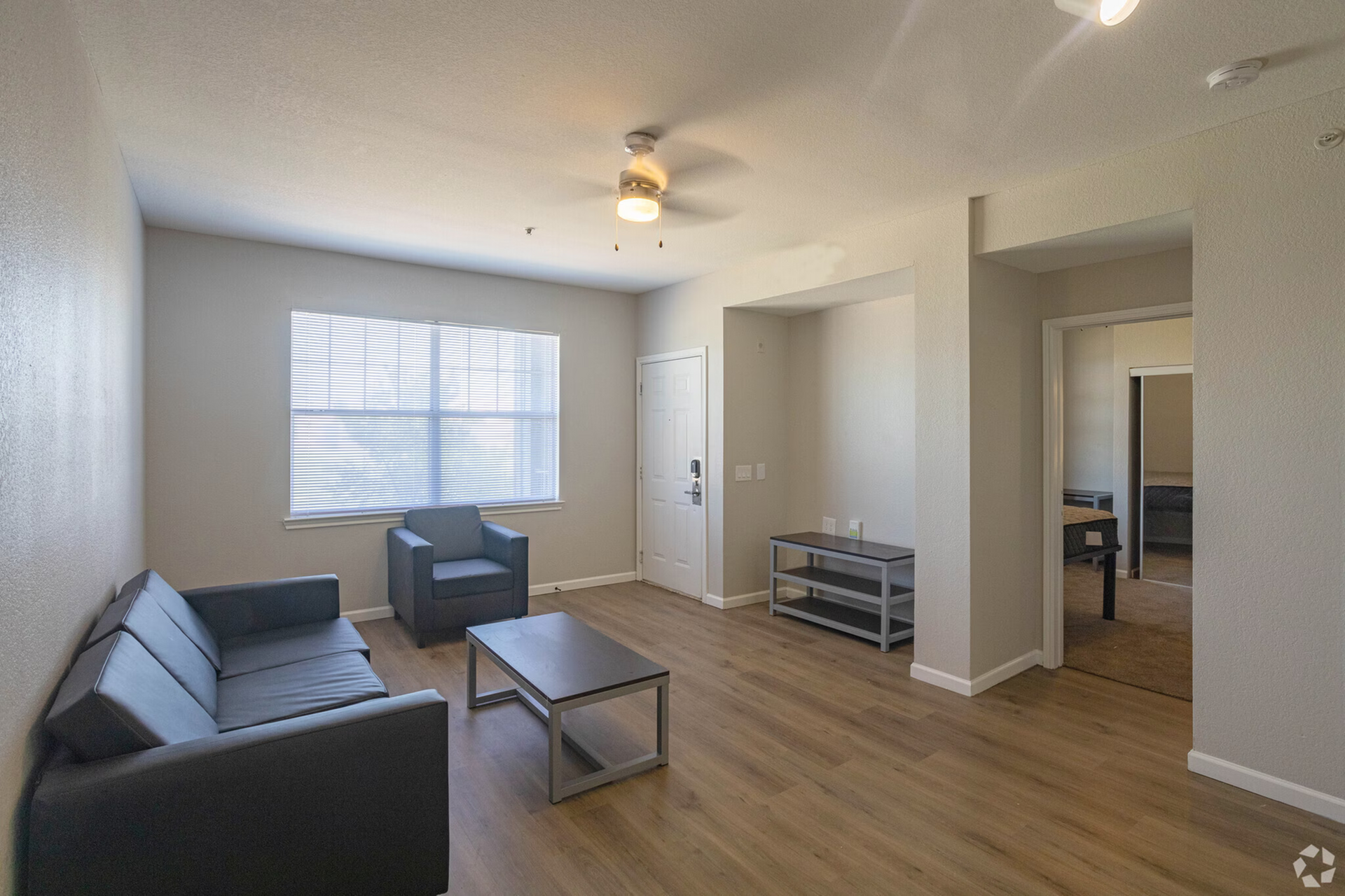 coffee on table in front of couch