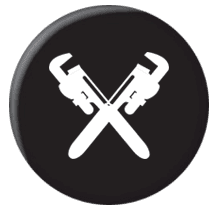 Two Crossed Wrenches Icon