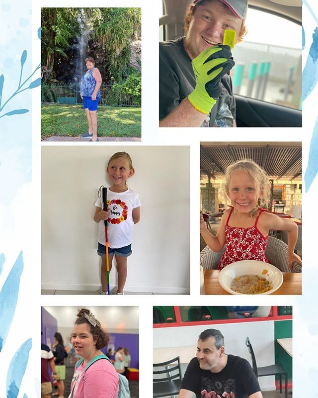 A Collage Image of Children Smiling — Learn to Live in Currajong, QLD