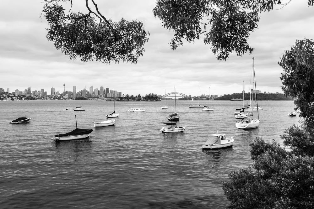 A Black and White Photograph Depicting Several Boats — Learn to Live in Hermit Park, QLD
